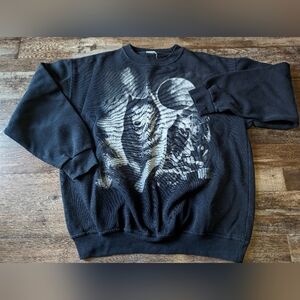90s Wolf Pack Crewneck